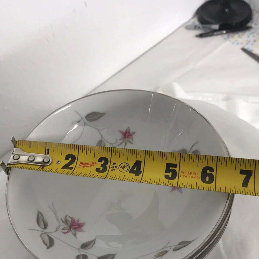 Mikasa Fine China from Yamaha, Japan Antique Floral bowls - Picture 5 of 7